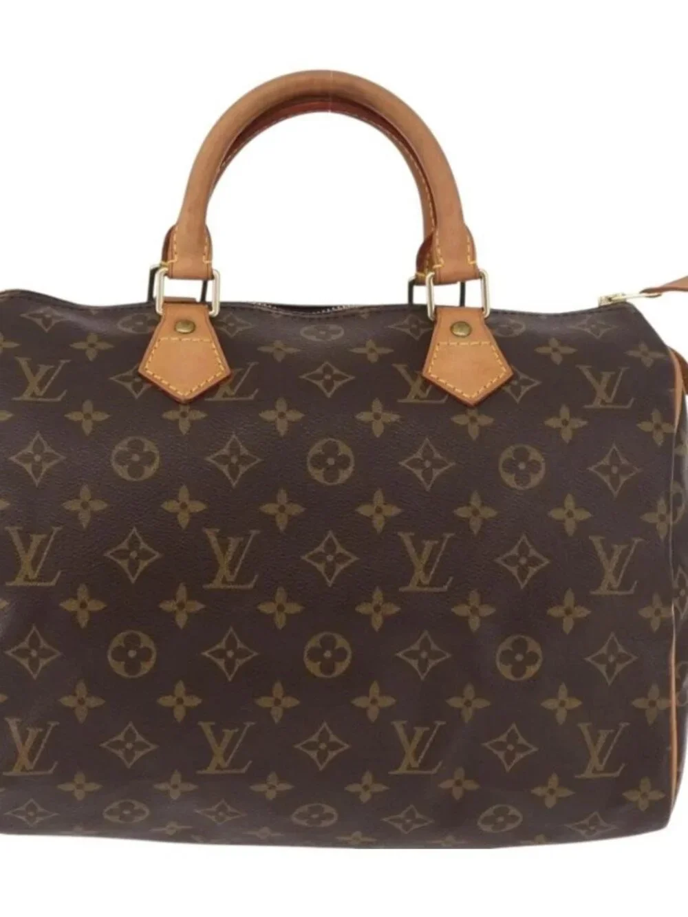 LOUIS VUITTON Monogram Speedy 30 Hand Bag M41526 LV Auth 187949A